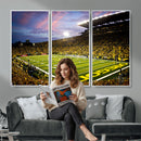 University of Oregon Ducks Football Team Print - Eugene