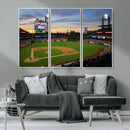 Citizens Bank Park Philadelphia Phillies Wall Art Canvas |