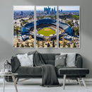 Los Angeles Dodgers Dodger Stadium Wall Art Canvas Print -