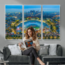 Los Angeles Dodgers Wall Art Canvas, Dodger Stadium Wall Art