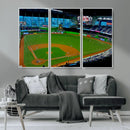 Miami Marlins Baseball Team Print - Miami LoanDepot Park