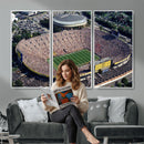 Michigan Wolverines Football Team Print - Ann Arbor Michigan
