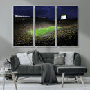 Michigan Wolverines Football Canvas Wall Decor, Football