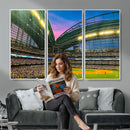 Milwaukee Brewers Baseball Team Print Canvas- American