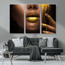 African American Art Black Woman Canvas Print, African Wall
