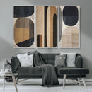 Wabi Sabi Canvas Print - Geometric Abstract Wall Art Canvas by MyGreatCanvas | Canvas Wall Art Prints | Photo Prints & Wall Decor