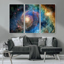 Spiral Galaxy Wall Art Canvas Print