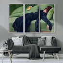 Decadent Girl by Ramon Casas Wall Art Canvas Print, Framed