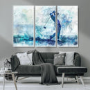 Golf Swing Wall Art Canvas Print - Sports-Inspired
