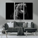 Bear Canvas Print | Wildlife Wall Art for Cabin Decor |