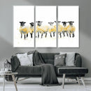 Farmhouse Wall Art Sheep Print | Ready to Hang Framed Canvas by MyGreatCanvas | Canvas Wall Art Prints | Photo Prints & Wall Decor