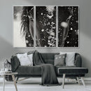 Winter Horse Snow Wall Art Canvas Print