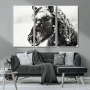 Framed Black and White Horse Wall Art | Ready to Hang and by MyGreatCanvas | Canvas Wall Art Prints | Photo Prints & Wall Decor