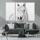 Majestic White Horse Wall Art | Ready to Hang and Framed |