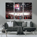 Amerant Bank Arena Wall Art Canvas Print - Basketball Arena by MyGreatCanvas | Canvas Wall Art Prints | Photo Prints & Wall Decor