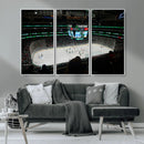 American Airlines Center Dallas Stars Wall Art Canvas Print