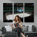 American Airlines Center Dallas Stars Wall Art Canvas Print
