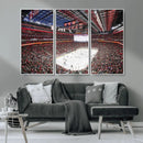 Barton Malow Little Caesars Arena Detroit Wall Art Canvas