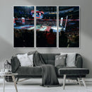 Rogers Arena Vancouver Canucks Ice Hockey Stadium Wall Art,