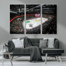 Vaudoise Lausanne Ice Hockey Arena Stadium Wall Art Canvas,