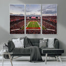Florida Tampa Raymond James Stadium Wall Art Canvas Print -