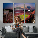 NC State Wolfpack Football Team Print - Raleigh