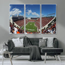 Virginia Tech Hokies Football Team Print - Blacksburg Lane