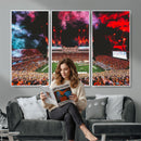 Virginia Tech Hokies Football Team Print - Blacksburg Lane