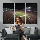 Wisconsin Badgers Football Team Print - Madison Camp Randall