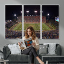 Demon Deacons Print Canvas, Football Team Print -