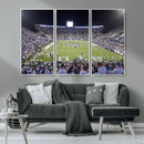 Brigham Young University Cougars Football Print Canvas -