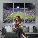 Brigham Young University Cougars Football Print Canvas -