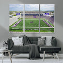 KState Wildcats Football Team Print - Manhattan Bill Snyder by MyGreatCanvas | Canvas Wall Art Prints | Photo Prints & Wall Decor