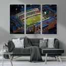 University of North Texas Mean Green Football Artwork,
