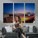 Wolfpack Football Team Wall Art Print - Raleigh