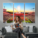 North Carolina State University Canvas Print, North Carolina