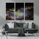 Duke University Blue Devils Football Print Canvas - Durham