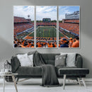 University of Illinois Fighting Illini Football Team Print by MyGreatCanvas | Canvas Wall Art Prints | Photo Prints & Wall Decor