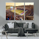 University of Kansas Jayhawks Football Team Print - Lawrence by MyGreatCanvas | Canvas Wall Art Prints | Photo Prints & Wall Decor