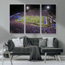 University of Kansas Jayhawks Football Team Print - Lawrence by MyGreatCanvas | Canvas Wall Art Prints | Photo Prints & Wall Decor