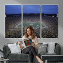 University of Michigan Wolverines Football Team Print - Ann