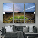 Michigan Stadium Wall Art Canvas Print, Vibrant Game Day by MyGreatCanvas | Canvas Wall Art Prints | Photo Prints & Wall Decor