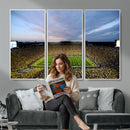 University of Michigan Wolverines Football Team Print - Ann