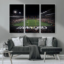 Cincinnati Bearcats Football Team Print - Nippert Stadium by MyGreatCanvas | Canvas Wall Art Prints | Photo Prints & Wall Decor