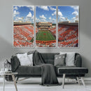 Oklahoma State Cowboys Football Team Print - Stillwater by MyGreatCanvas | Canvas Wall Art Prints | Photo Prints & Wall Decor