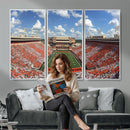 Oklahoma State Cowboys Football Team Print - Stillwater