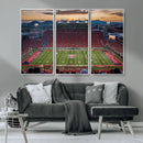 Framed Arizona Wildcats Football Team Print - Tucson Arizona by MyGreatCanvas | Canvas Wall Art Prints | Photo Prints & Wall Decor