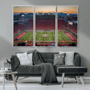 Arizona Wildcats Football Team Print - Tucson Arizona by MyGreatCanvas | Canvas Wall Art Prints | Photo Prints & Wall Decor