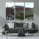 Boston College Eagles Football Team Print - Boston Alumni by MyGreatCanvas | Canvas Wall Art Prints | Photo Prints & Wall Decor