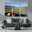 Boston College Eagles Football Team Print - Boston Alumni by MyGreatCanvas | Canvas Wall Art Prints | Photo Prints & Wall Decor